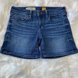 Pilcro and the Letterpress Denim Shorts